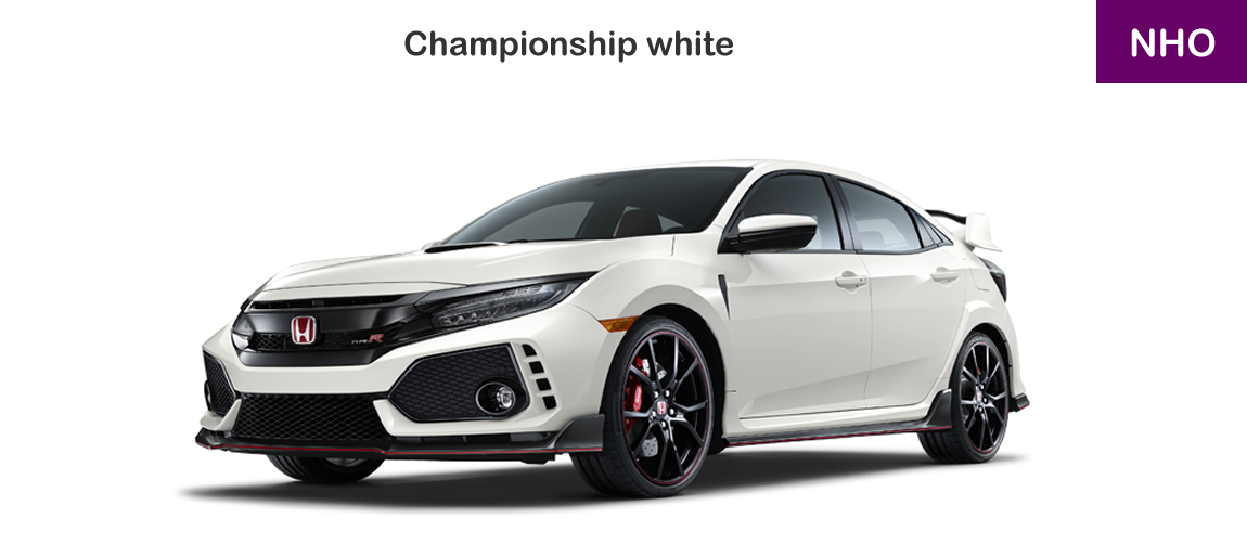 Championship White Color Code For Honda Civic Type R